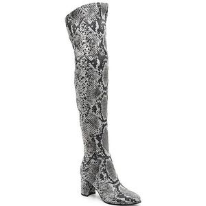 MARC FISHER Darton Snake Skin Over-the-Knee Boot